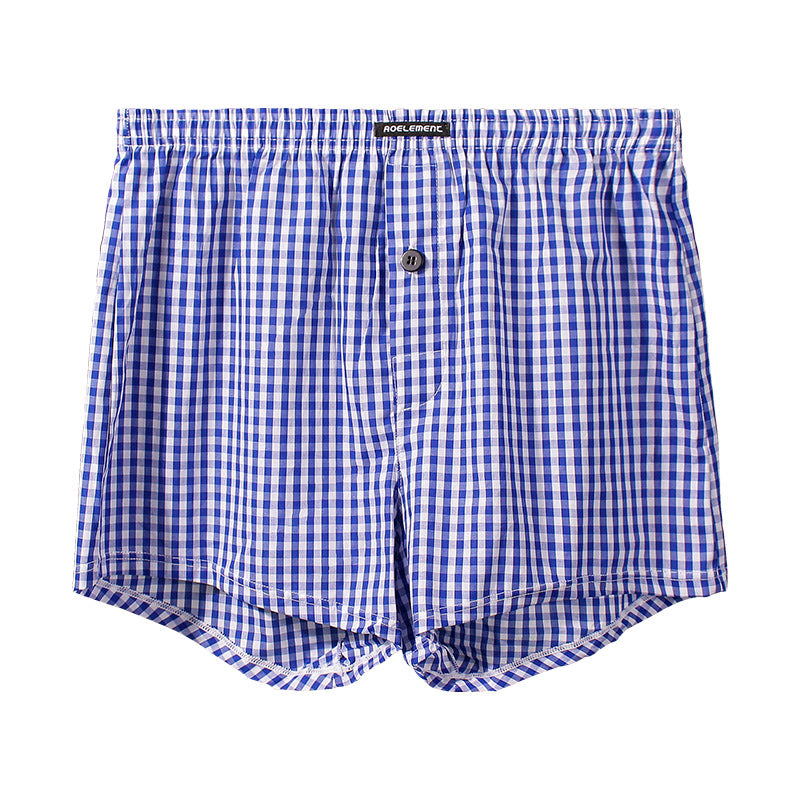 4 Pcs Men's Loose Cotton Boxer