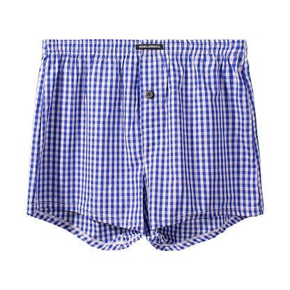 4 Pcs Men's Loose Cotton Boxer