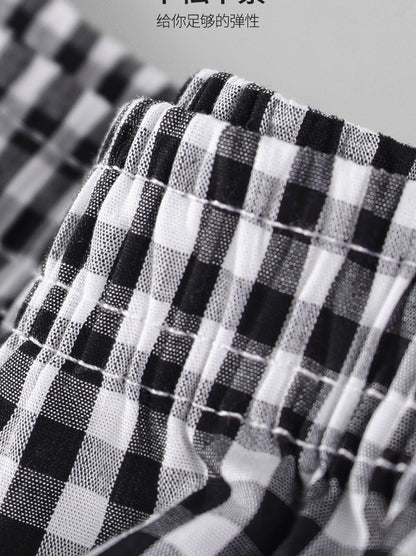 4 Pcs Men's Loose Cotton Boxer