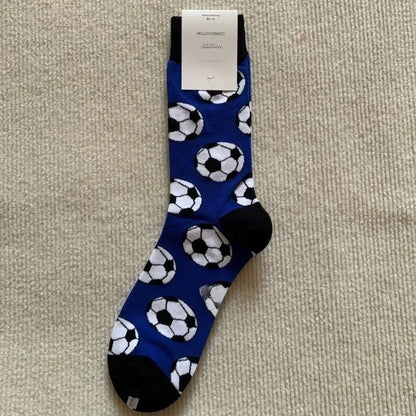 Happy Socks Men's Classic Crew Sock, Shoe Size 10 - 13 Soft Cotton