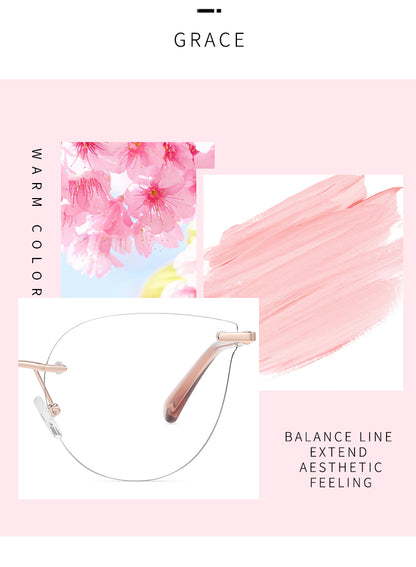 Woman Reading Glasses Anti-Blue Light