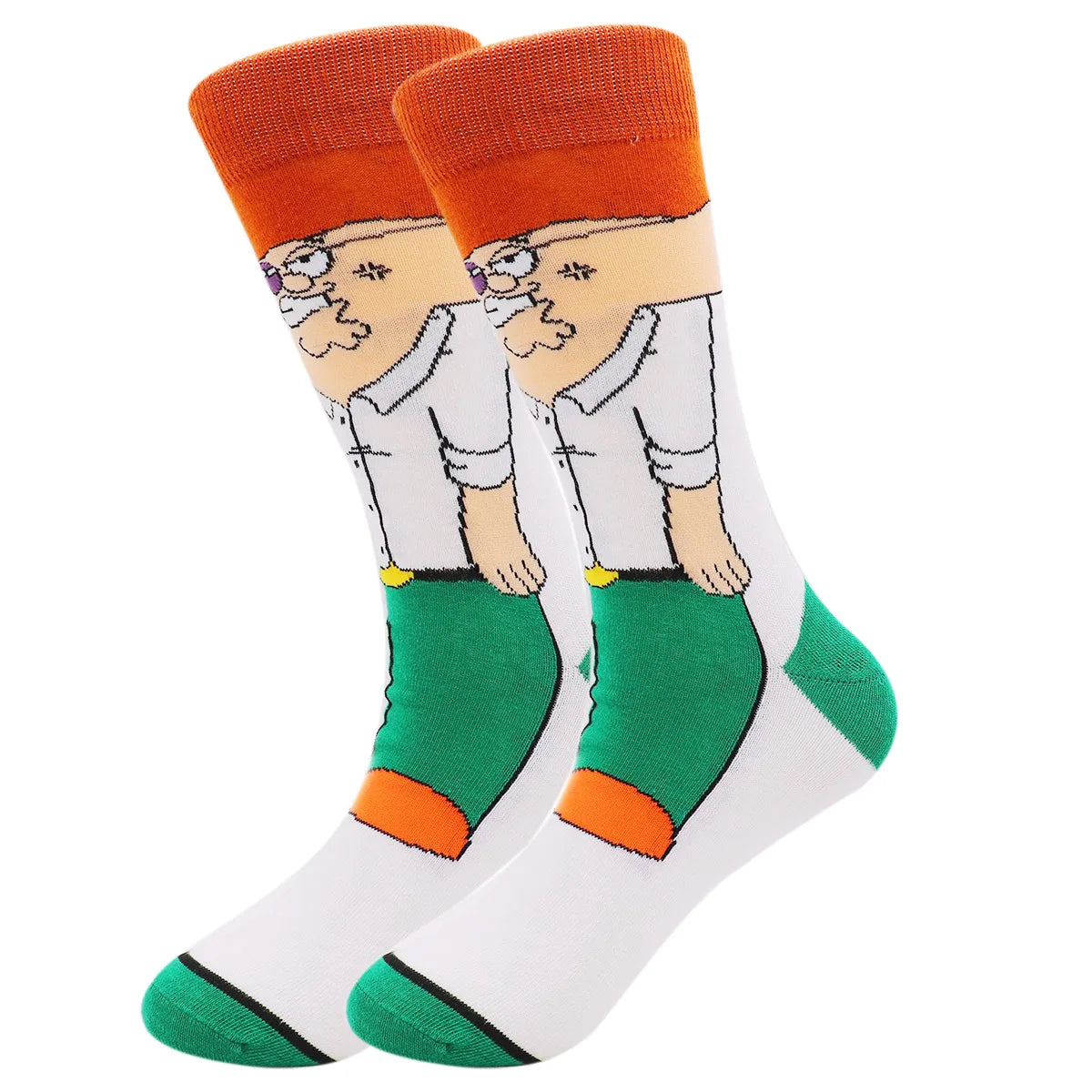 2023 New Arrival Anime Simpson Women Men Long Socks Men‘s Knee-High Cosplay Calf Sock Adult Personality Hip Hop Christmas Socks