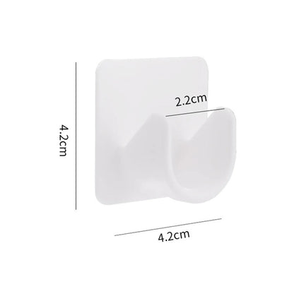 Strong Curtain Rod Bracket Holders Hooks Self-adhesive Adjustable Wall Curtain Fixed Clip Hanging Rack Hook Bathroom Accessories San Remo Shops