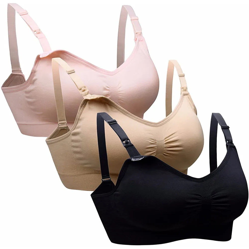 Breastfeeding Bras Maternity Nursing Bra for Feeding Nursing Underwear Clothes for Pregnant Women Wirefree Breathable Bra San Remo