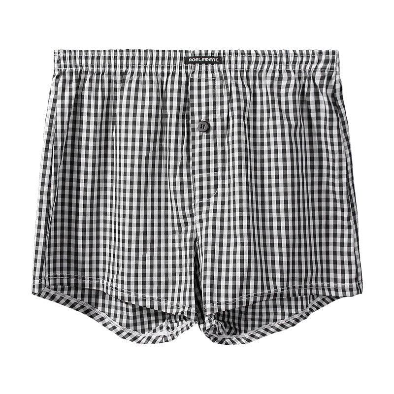 4 Pcs Men's Loose Cotton Boxer