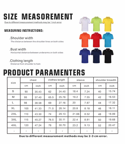 Men's Polo Shirt Short Sleeve