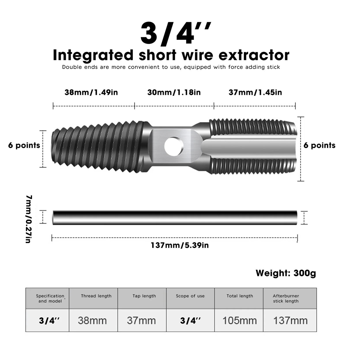 Screw Extractor Set