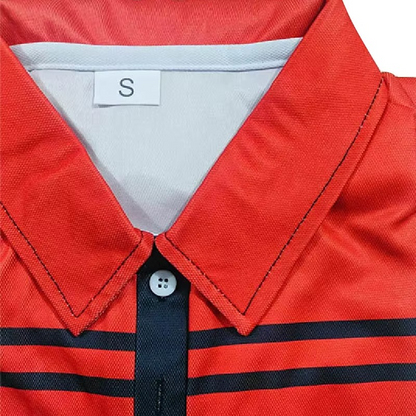 Slim Fit 3D Digital Print Polo