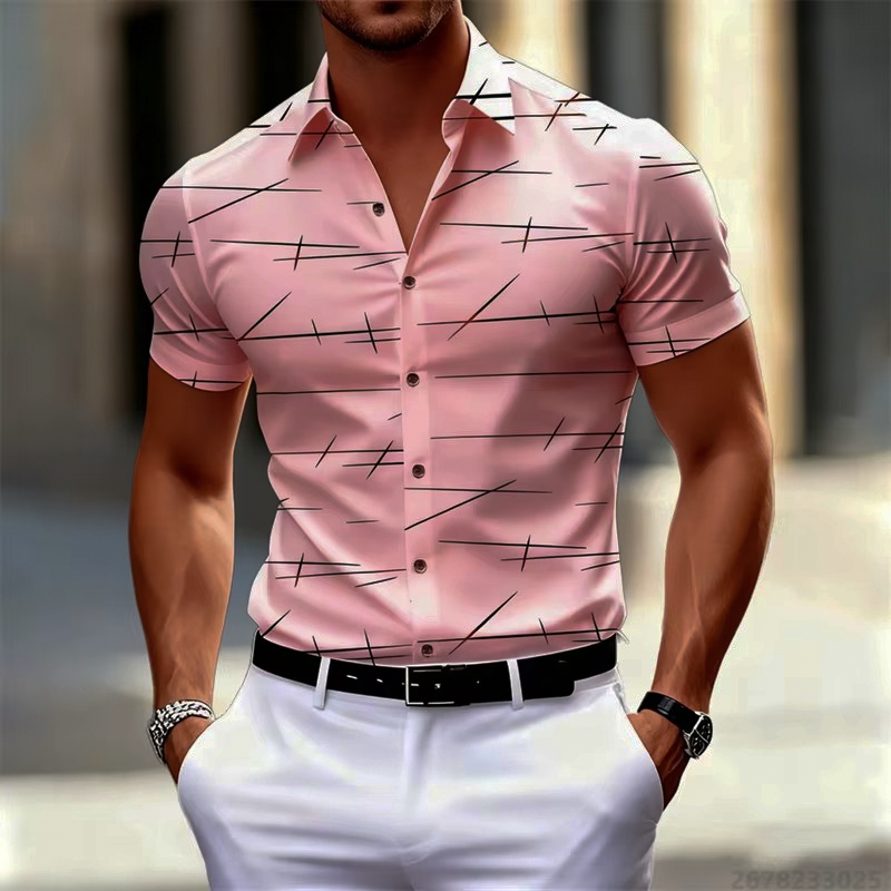 slim lapel shirt