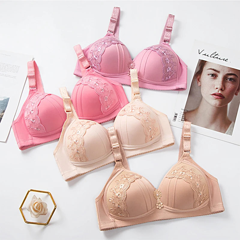 Bras For Women Wireless Bra Push Up Brassiere Comfortable Underwear Thin Lingerie