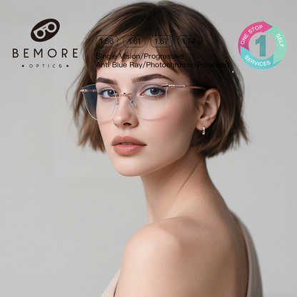 Woman Reading Glasses Anti-Blue Light
