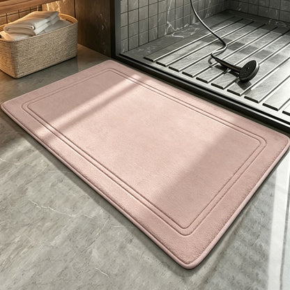 ultra soft fast absorbent bath rug