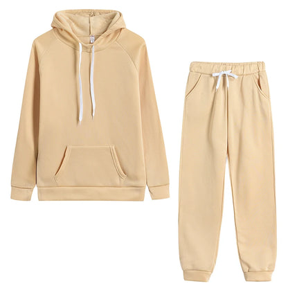 2-Piece Tracksuit Hoodies +Sweatpants