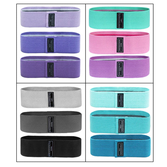 Fabric Resistance Elastic Booty Bands Squat glute workout Non-slip trainer thick band Stretch Fitness Strips Loops Yoga Equipmet San Remo Shops