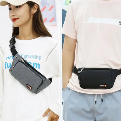 Fashion Waist Bag Shoulder Crossbody Bag Oxford Packs Casual Chest Bags Women Man Belt Pouch Travel Hip Bag Sport Purses Pocket