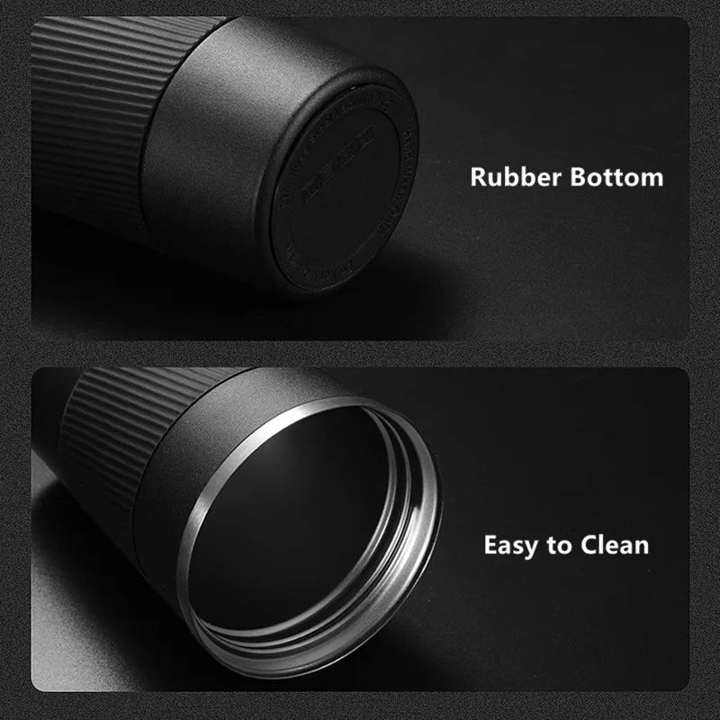 510ml  Stainless Steel Coffee Mugs  Thermos Bottle with Non-slip Case Car Vacuum Flask Travel Insulated Bottle Thermos Cups San Remo