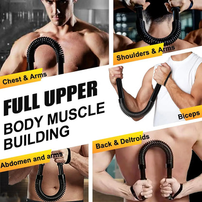 Power Twister Flex Bar - Black Upper Body Weight Machine