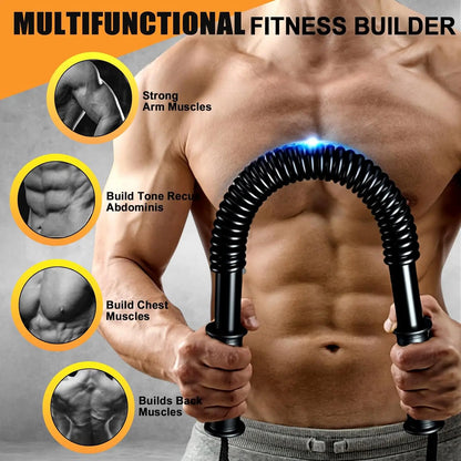 Power Twister Flex Bar - Black Upper Body Weight Machine