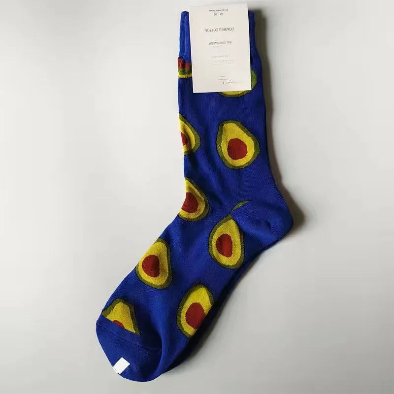 Happy Socks Men's Classic Crew Sock, Shoe Size 10 - 13 Soft Cotton