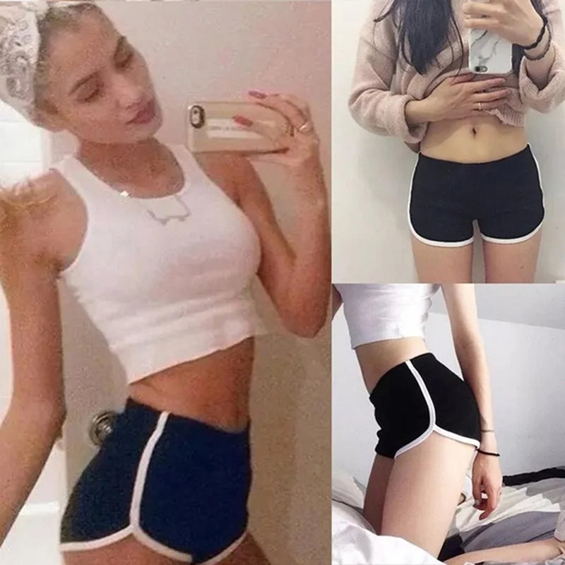 Summer Women's Cotton Yoga Shorts Exercise Bike Sexy Casual Pajamas Shorts Dolphin Shorts San Remo Shops