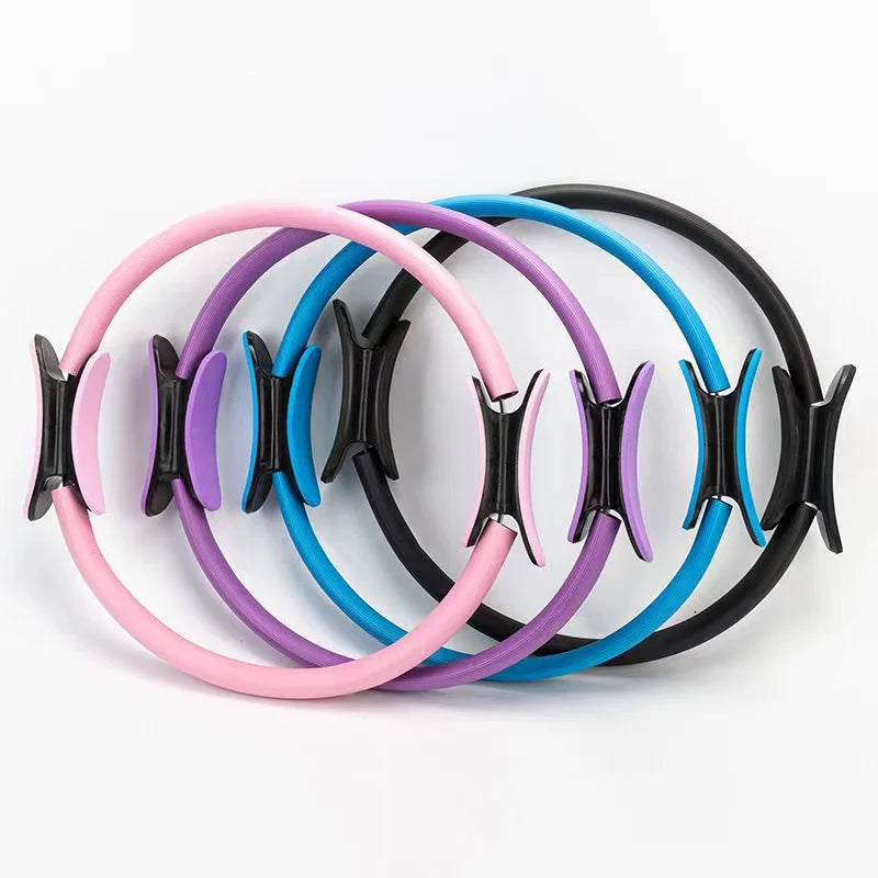 Yoga Fitness Ring Circle Pilates Women Girl Exercise Home Resistance elasticity Yoga Ring Circle Gym Workout Pilates Accessories San Remo Shops