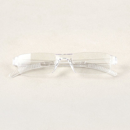 Integrated Reading Glasses, Clear Lenses