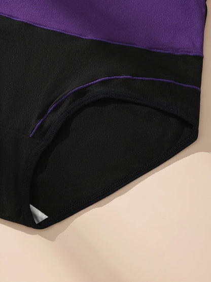 4 pcs High Waisted Tummy Tightening Women's Panties Fashionable Breathable Comfortable Shape Triangle Pants for Women