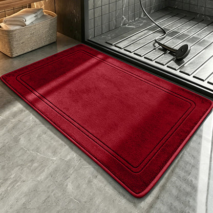 ultra soft fast absorbent bath rug