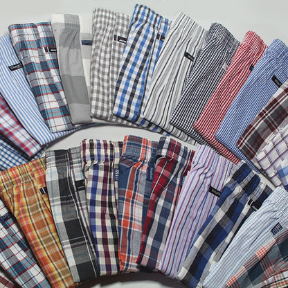 Arrow Pants Men Pure Cotton Underwear plus Size Breathable Home Four Corners Short Pyjama Trousers Trendy Men Loose Boxer