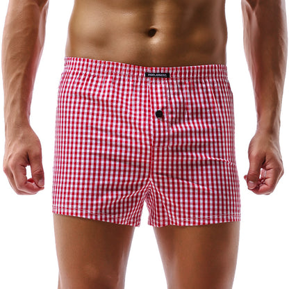 4 Pcs Men's Loose Cotton Boxer