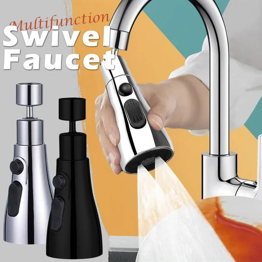 Universal 360° Rotate Kitchen Faucet Extender Aerator Plastic Splash Filter Kitchen Washbasin Faucet Bubbler Nozzle Aerator San Remo Shops