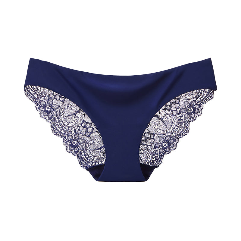 3/6 Pcs Women Lace Embroidery Panties Briefs