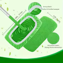 4 Pcs Reusable Ultra-fine Fiber Mop Pads