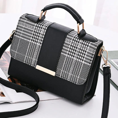 Luxuriöse High-End-Einkaufstasche aus PU-Leder für Damen mit Plüschquaste, Messenger Bags, Schultertaschen, verstellbarem Riemen, Umhängetaschen