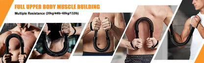 Power Twister Flex Bar - Black Upper Body Weight Machine