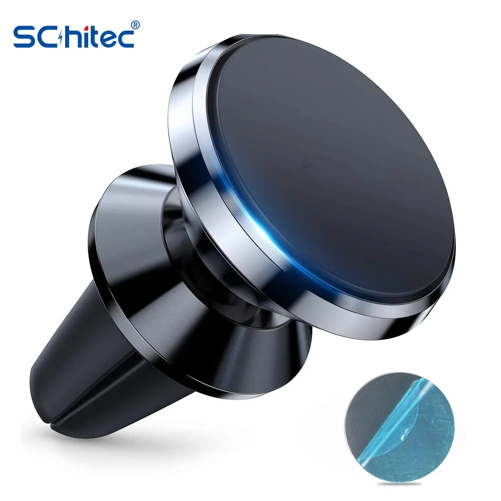 Schitec Universal magnetic car phone holder Bracket Air Vent Phone Mount for Phones for Apple Neodymium Magnets San Remo