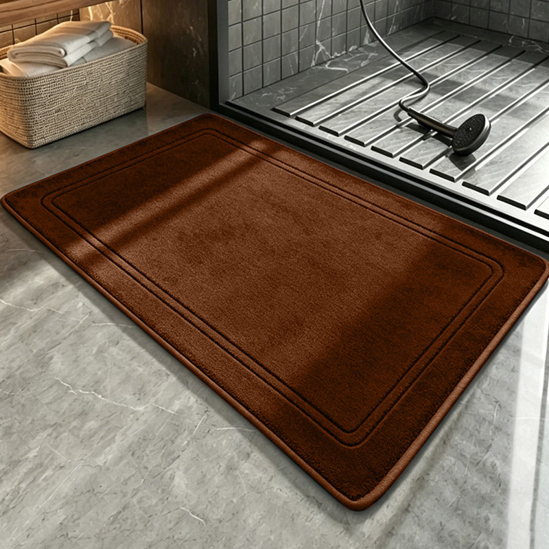 ultra soft fast absorbent bath rug