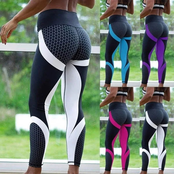 Printed Yoga Pants Women Push Up Professional Running Fitness Gym Sport Leggings Tight Trouser Pencil Leggins San Remo Shops