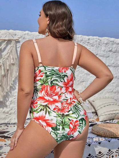 One Piece Bikini, Swimwear, Plus Size,