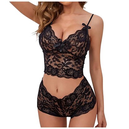 2Pcs/Set Women Lingerie Breathable Lace