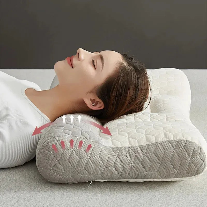 Neck Pillow Aid Neck Protection Correction Orthopedic Pillow 40x70cm Slow Rebound Soft Sleeping Pillow Relax The Cervical Adult San Remo Shops