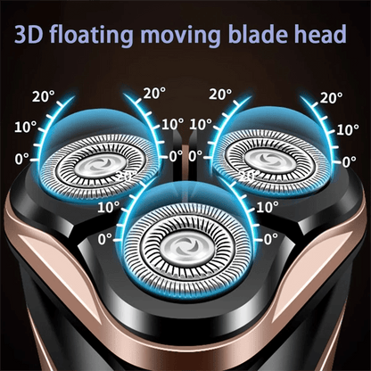 Men's Electric Shaver With LED Power Display/Washable Head/USB Fast Charging Floating Head Home Portable Travel Shaver.