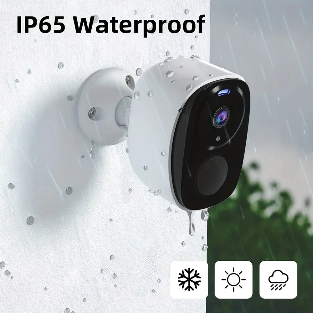 Wireless Battery Camera Wifi Outdoor, Solar Powered Security Waterproof IP CCTV Indoor AI Motion Detection Spotlight Siren Alarm San Remo