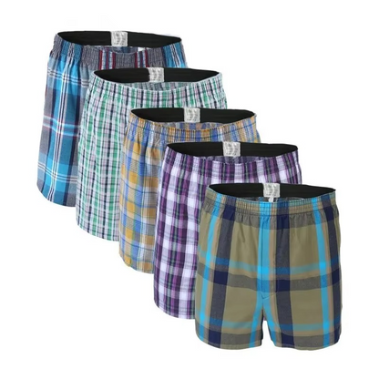 5Pcs/Cotton Boxer Men