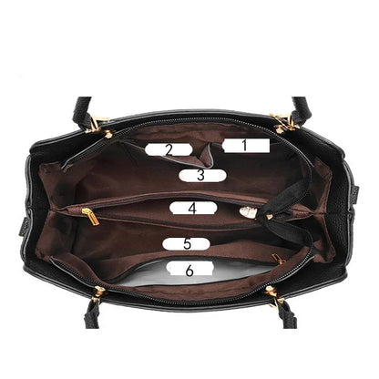 Damen-Umhängetasche, Handtaschen, Tasche für 2025 Damen, Shopper-Tasche, Damen-Luxus-Designer, lässige Mode, eine Schulter, Unterarmtaschen