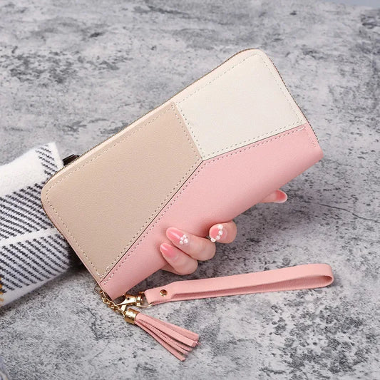 Fashion Wallets Zipper Coin Purse Lady Long Short Purses Handbags Women Clutch Cards Holder PU Leather Moneybag Billfold Wallet San Remo