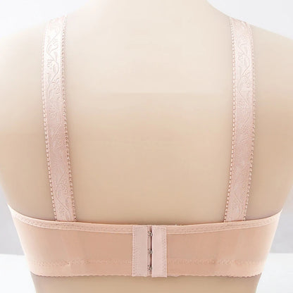 Women's Wireless Push-Up Bra - Comfortable Lace Brassiere