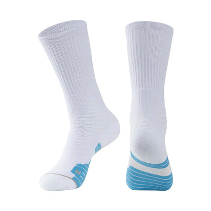 Crossborder Supply Atmungsaktive Sport-Laufsocken für Herren und Damen, 2023, Kompressions-Reiten, Radfahren, Kniestrümpfe, Basketball, Radfahren, Hockey, S