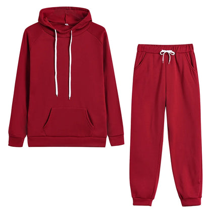 2-Piece Tracksuit Hoodies +Sweatpants