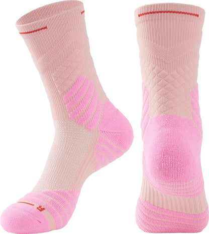 Crossborder Supply Atmungsaktive Sport-Laufsocken für Herren und Damen, 2023, Kompressions-Reiten, Radfahren, Kniestrümpfe, Basketball, Radfahren, Hockey, S